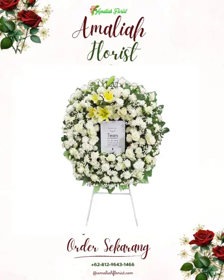 Krans Bunga Duka Way Ratai